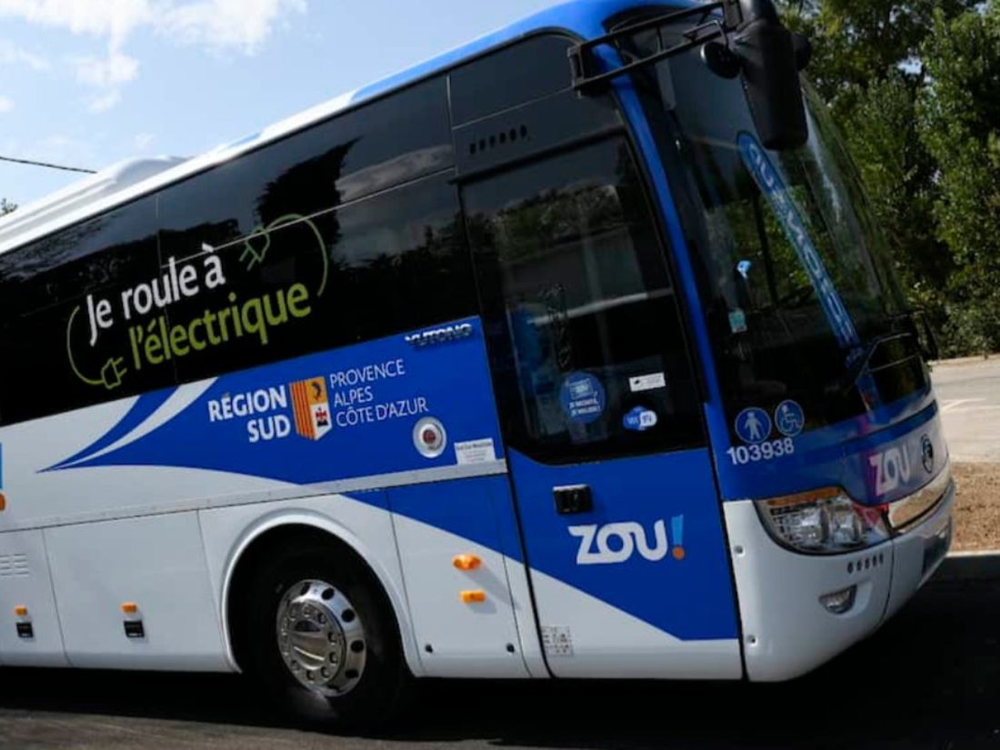 Un bus du réseau Zou !